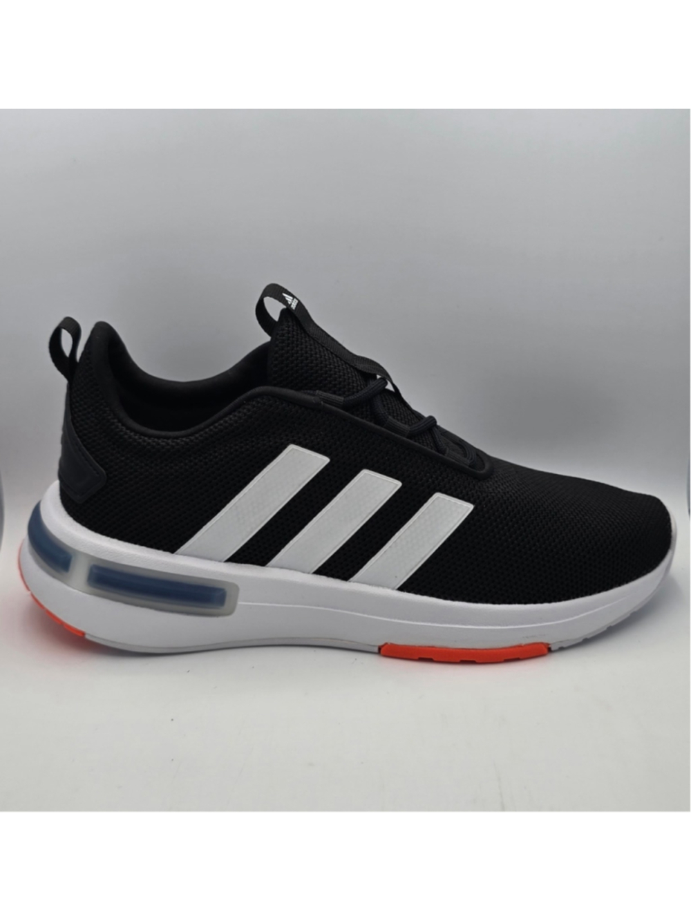 Boys Adidas Racer TR23 Sneakers Black White Size 5 Big Boy women’s 6.5
